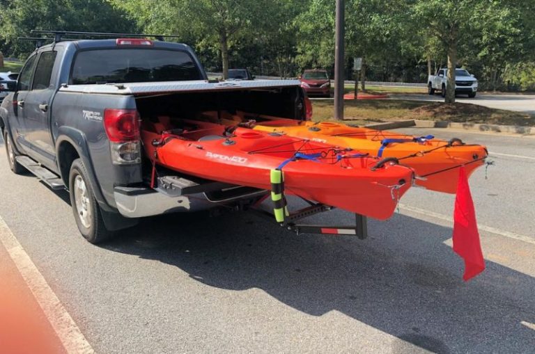 How to Tie Down Kayaks in a Pickup bed Easy Instructions