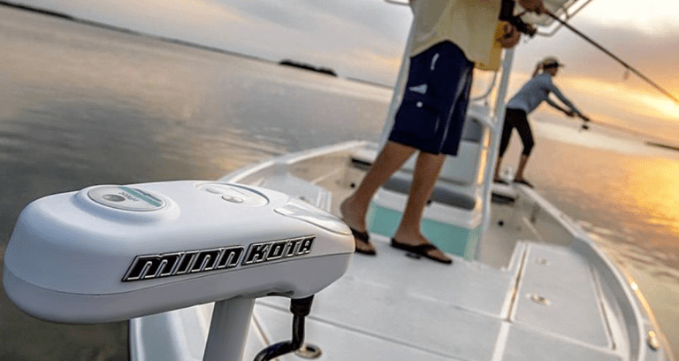 How to use trolling motor as achor